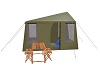 Green Camping Tent /Tabl