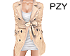 ::PZY::Cream Long Coat