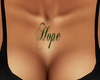 "Hope" Chest Tattoo