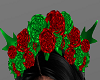 H/Naughty Elf Rose Crown
