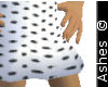 White Dotted Skirt
