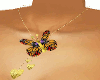 BUTTERFLY ANIMATED NECKL