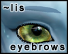 Eyebrows: na'vi blue