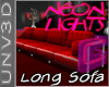 ~M2 Neon Light Red Sofa