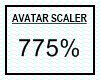 TS-Avatar Scaler 775%