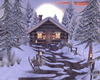 Snowy Night Lodge