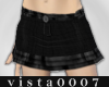 [V7] BlackCotton Skirt