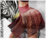 Amaia-Skirt Mesh `Brgndy