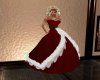 Red MRS Santa Gown