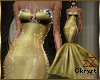 cK Romantic Gown Gold