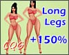 LONG LEG 150% 👙 MODEL