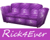 PURPLE PVC COUCH