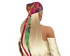 hair blond bandana