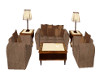 western couch set