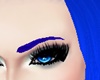 blue eyebrows