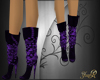 boots black/purple