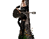 Tree with guitar playing