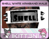 ~K Shell Armband White M