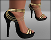 Gold Chains Heels