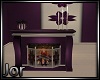 *JJ* Purple Fireplace