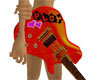 !Kissu Orange Guitar 4 P