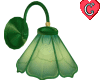 Lamp4-Wall Floral Green