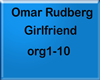 Omar Rudberg -Girlfriend
