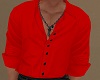 +TUCKED SHIRT RED+