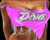 (YSS)Wild Diva Tee*Pink