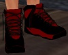 RED AND BLACK SHOES