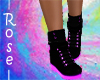 Purple Blk Boots [BR]
