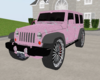 pink glitter jeep