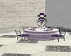 Greek Purple Guest Table
