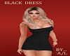 A/L  BLACK DRESS