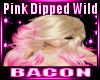 Pink Dipped Wild Hair