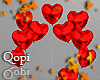 Valentines Red Balloons