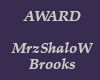 Award - MrzShaloWBrooks