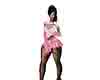 girl pink outfit