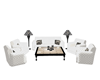 B&W Rose Couch Set