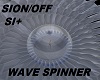 WAVE SPINNER SILVER