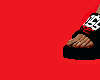 [BL] slides no socks