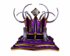Purple double throne