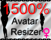 *M* Avatar Scaler 1500%