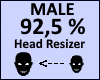 Head Scaler 92,5% Male