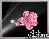 *MA*Pink flower bracelet
