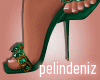 [P] Green glam pumps