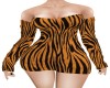 tiger sweater dress