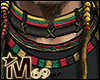 M69 Reggae Necklace Set