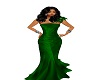 MP~GREEN FISHTAIL GOWN