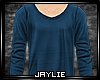 J|Navy Sweater
